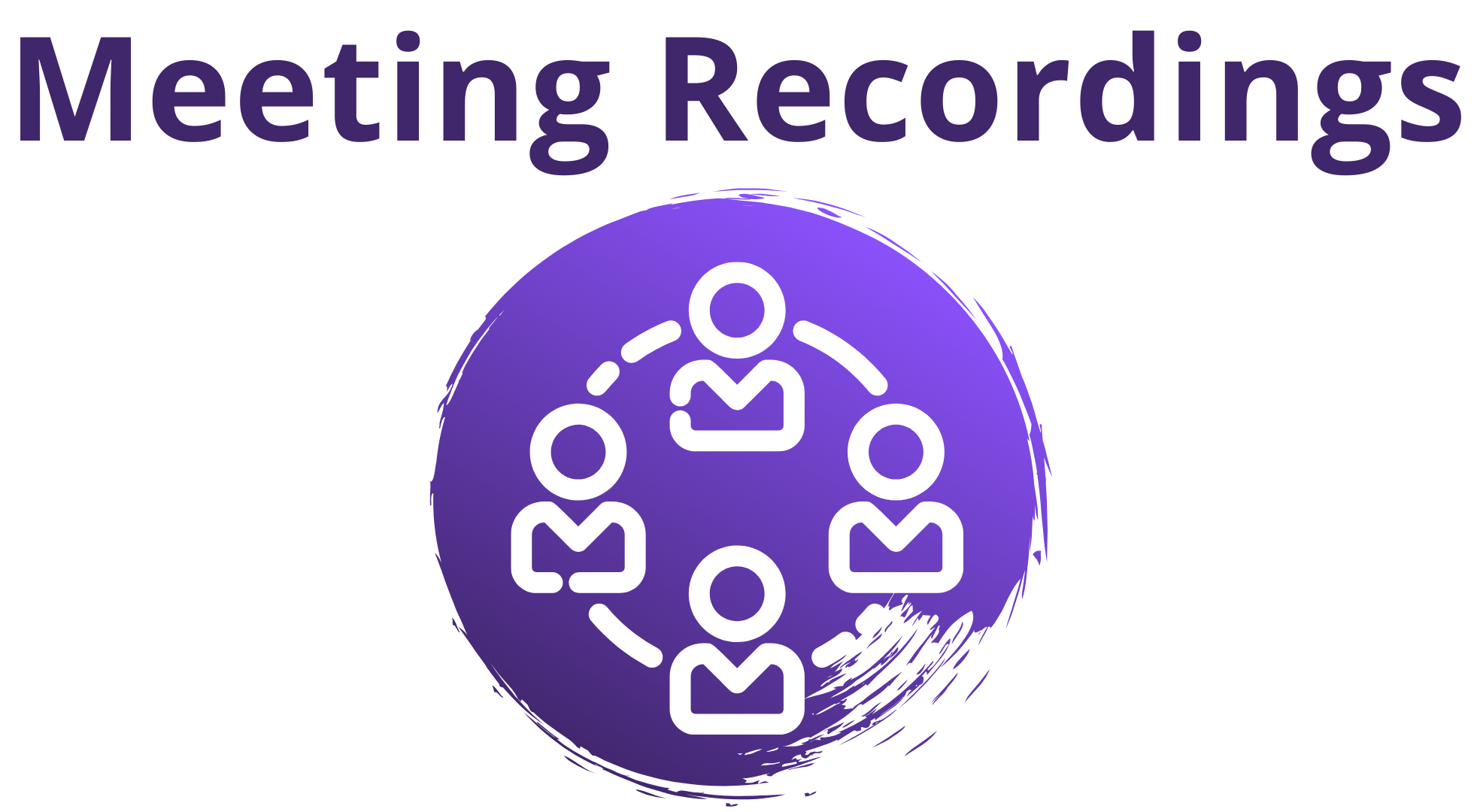 Group Meetings Recordings – Masters