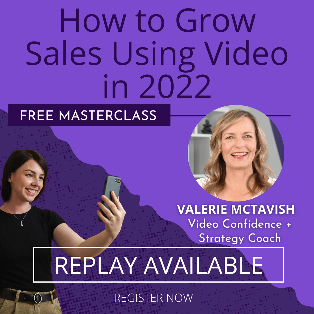 GROW SALES WITH VIDEO IN 2022 REPLAY
