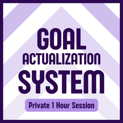 private coaching goal actualization session